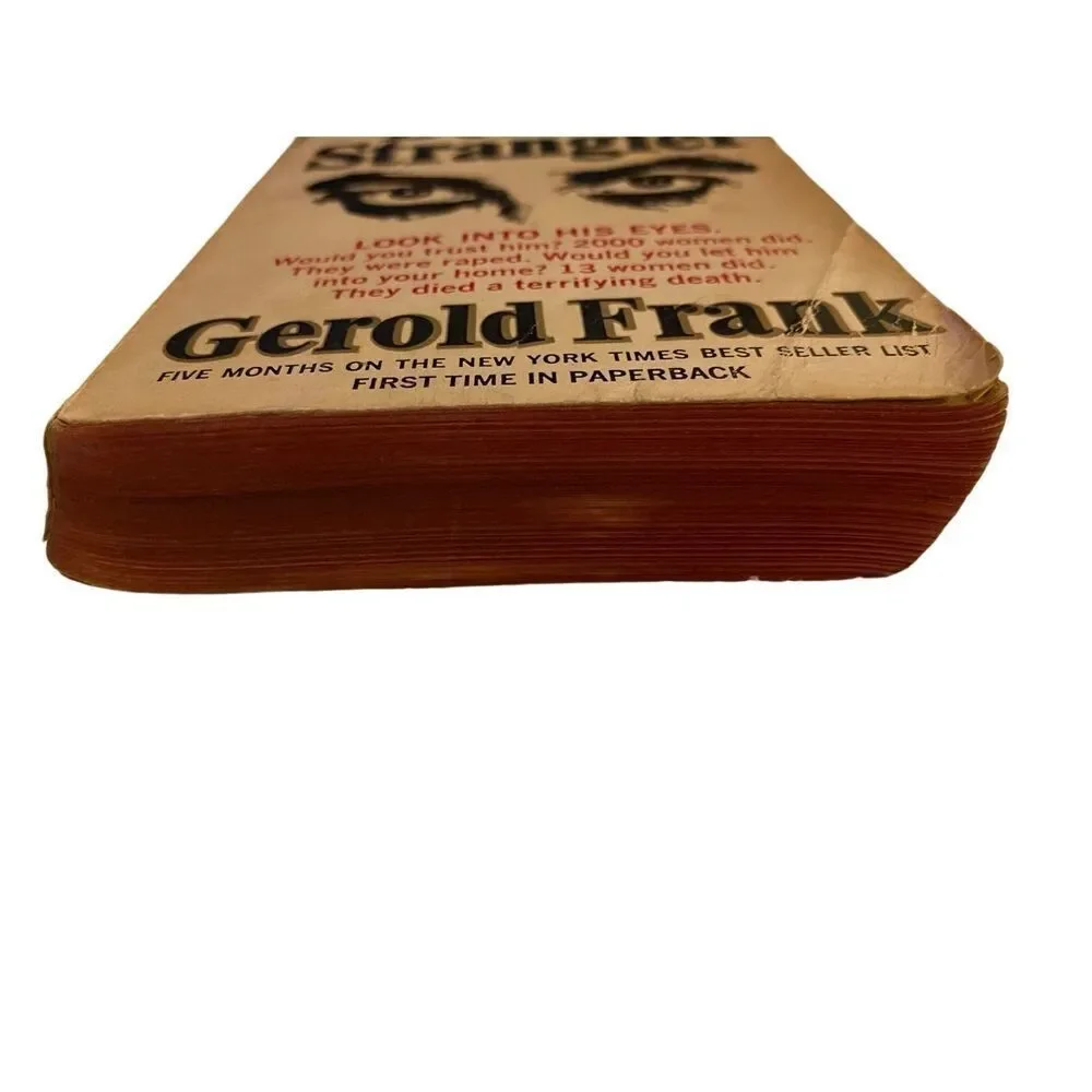 The Boston Strangler With Newspaper Clipping By Gerold Frank Paperback Book Nove